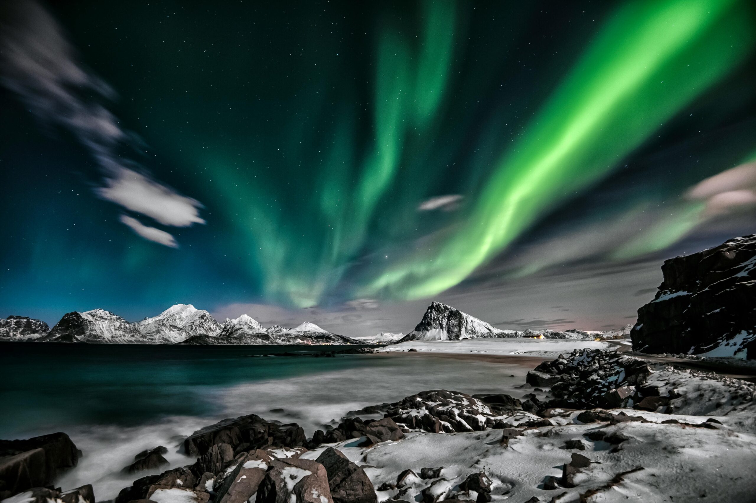 Beautiful image of the Northern Lights